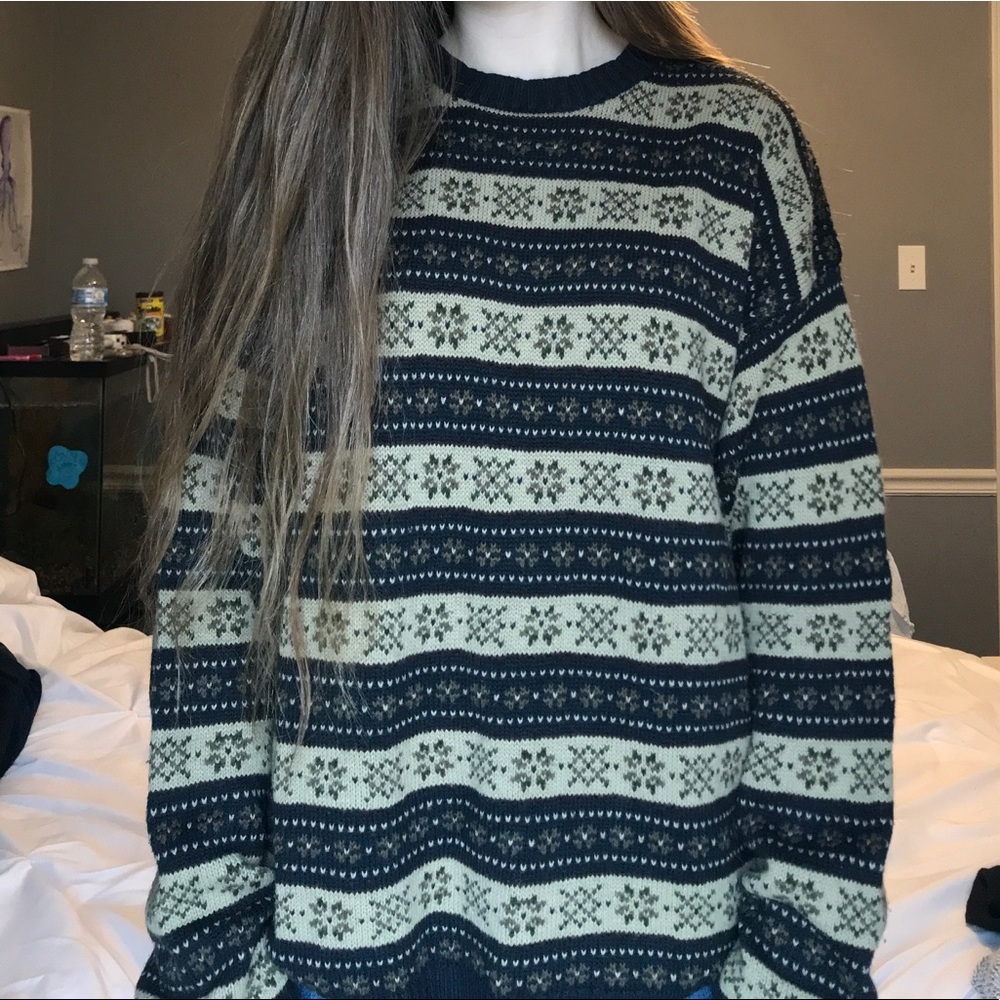 Vintage Thrifted Ugly Christmas Sweater